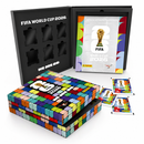 Box Caixa Super Premium - Álbum Capa Dura Prata + 50 Envelopes de Figurinhas