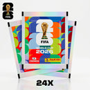 Kit Completo Oficial 24x Envelopes com Álbum, Box Premium, Porta Figurinhas Oficial FIFA World Cup 2026™
